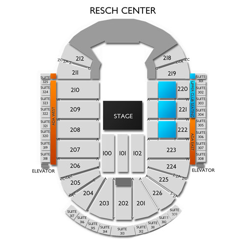 Resch Center Tickets 15 Events On Sale Now TicketCity