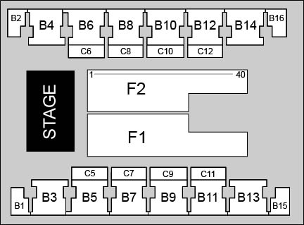 Salem Civic Center Venue Map