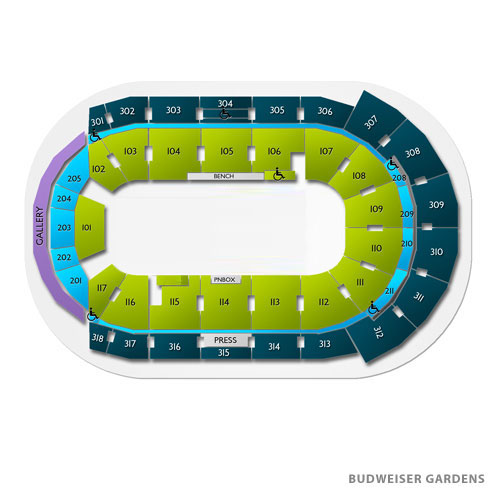 Canada Life Place Venue Map