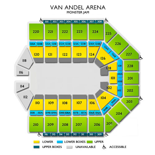 Van Andel Arena Tickets 14 Events On Sale Now TicketCity