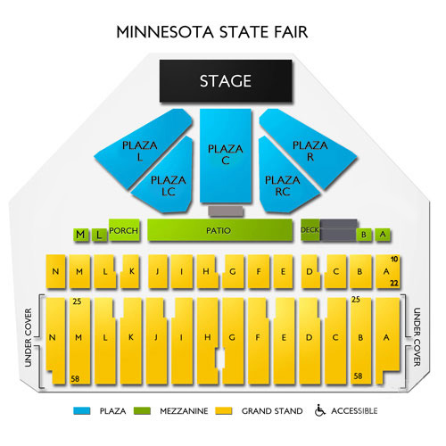 Minnesota State Fair Venue Map