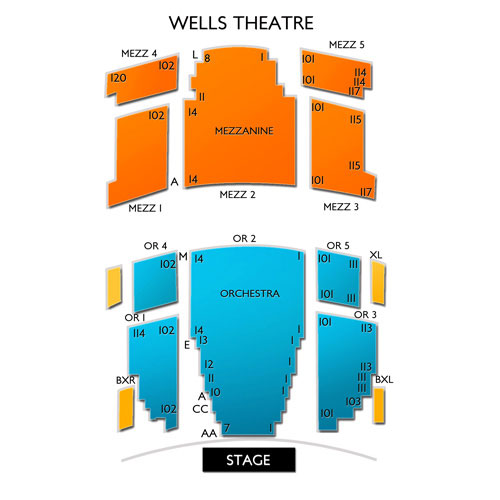 Wells Theater Seating Chart