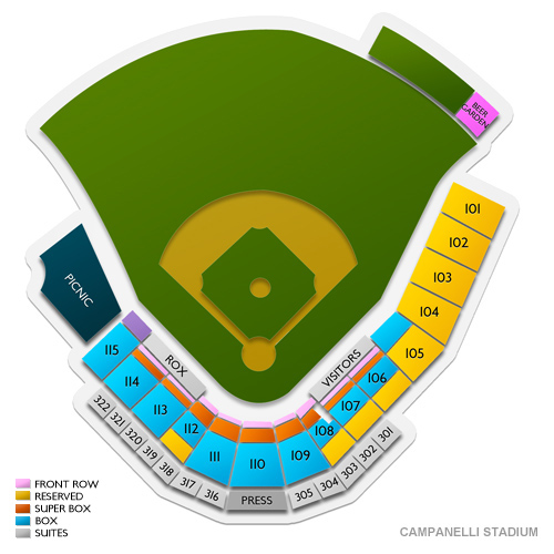 Campanelli Stadium Venue Map