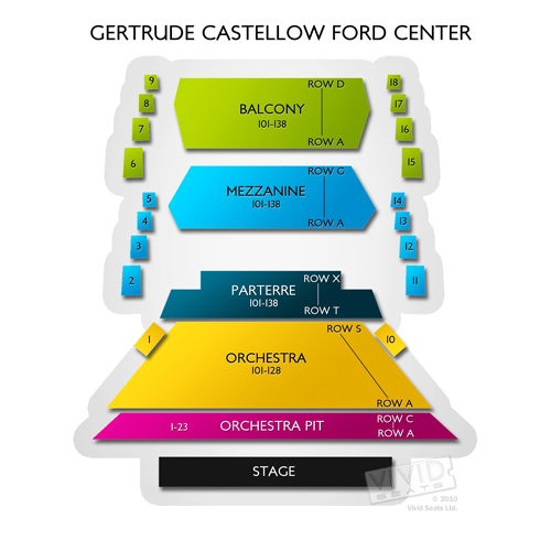 Gertrude ford center ticket office #2