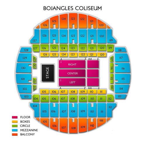 Bojangles Coliseum Planning Guide.