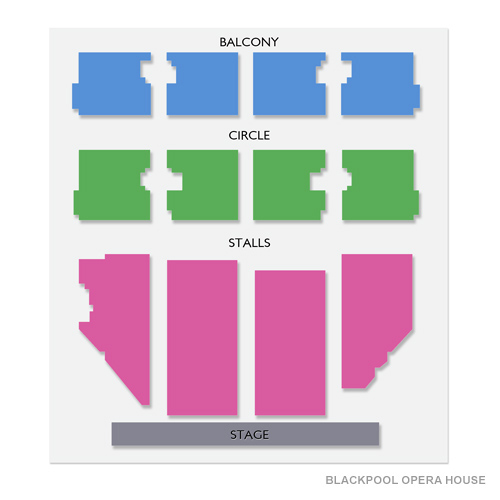 Blackpool Opera House Venue Map
