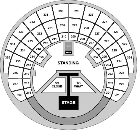 OVO Hydro Venue Map