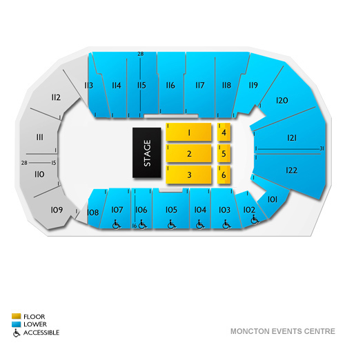 Moncton Casino Concert Seating Plan