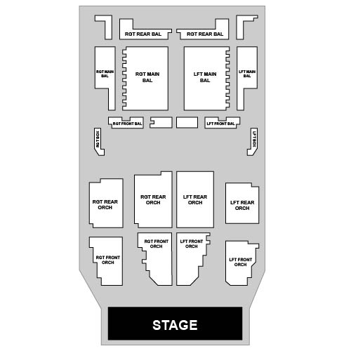 State Theatre New Brunswick Venue Map