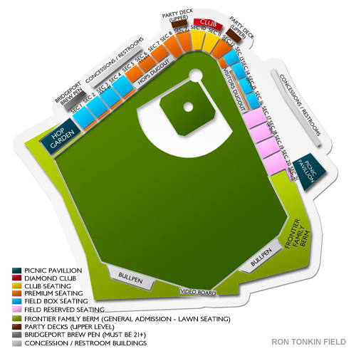 Hillsboro Hops Stadium Seating Chart