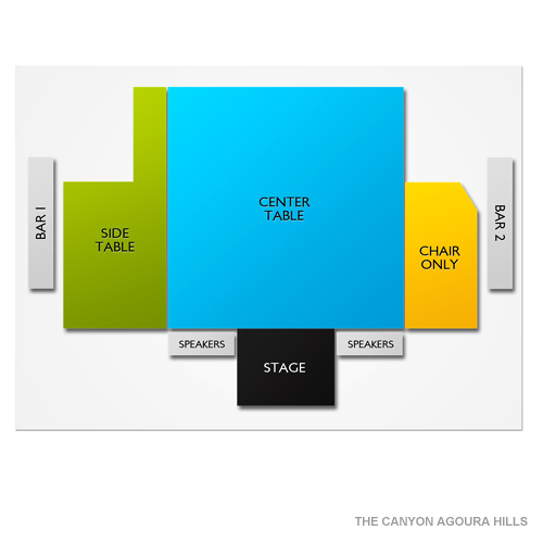 The Canyon Agoura Hills Venue Map