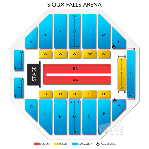 Sioux Falls Arena Seating Chart | Vivid Seats