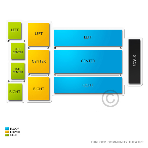 Turlock Community Theatre Seating Chart Vivid Seats