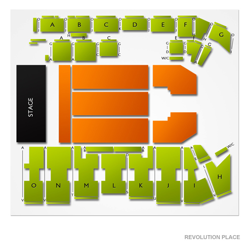 Bonnetts Energy Centre Venue Map
