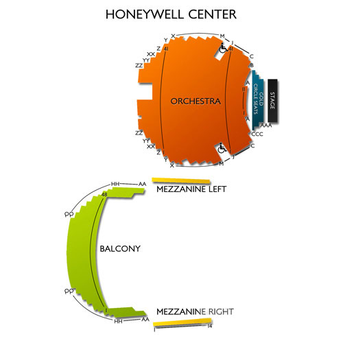 Honeywell Center Seating Chart