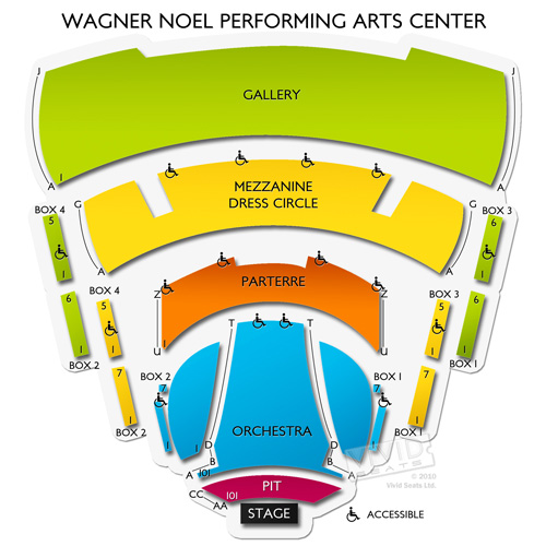 Wagner Noel Performing Arts Center Seating Chart | Vivid Seats