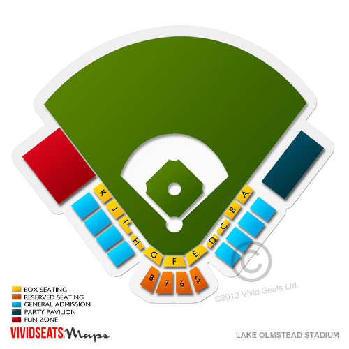 Lake Olmstead Stadium Seating Chart