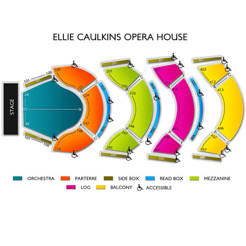 Ellie Caulkins Opera House 2019 Seating Chart