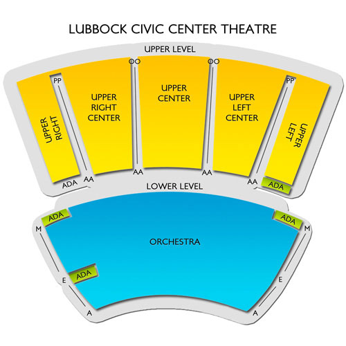 Civic Center Theater Seating Chart
