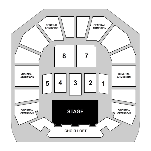 Chautauqua Amphitheater Venue Map