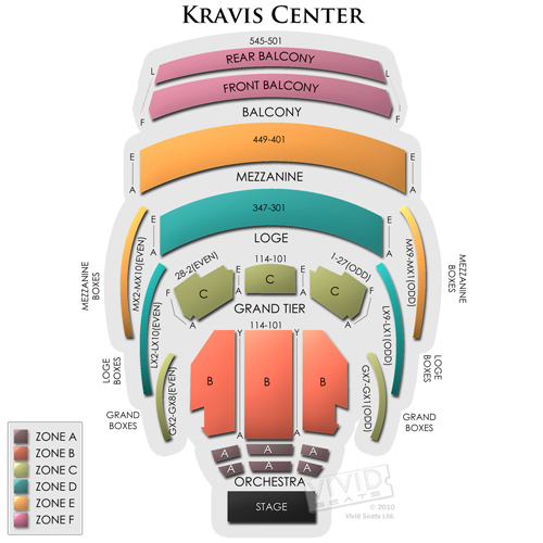 Kravis Center Dreyfoos Hall Seating Chart