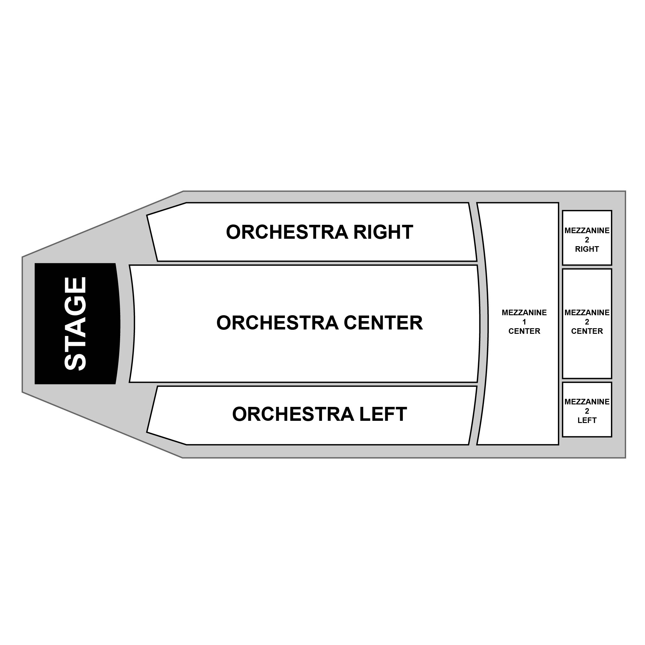 Plaza Theatre Venue Map