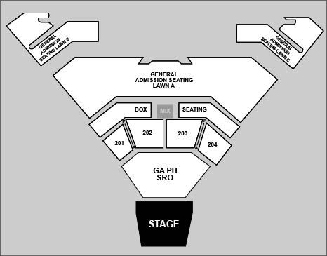 Sand Mountain Park and Amphitheater Venue Map