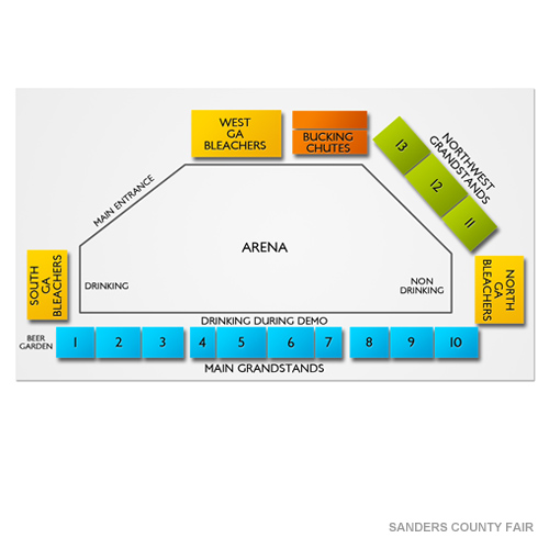 Sanders County Fair Venue Map