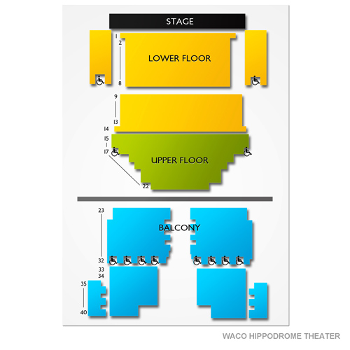 Waco Hippodrome Theatre Concert Tickets