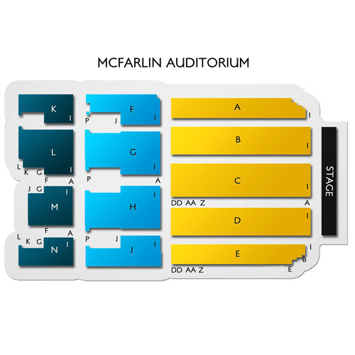 Smu Mcfarlin Auditorium Seating Chart