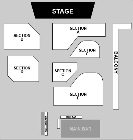 The Nile Theater - Bakersfield Venue Map
