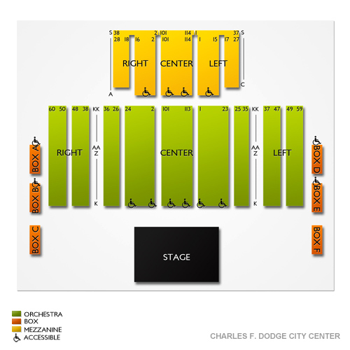 Great Hall At Pembroke Pines City Center Seating Chart