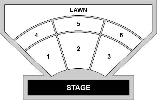 Grace Hartman Amphitheatre Venue Map