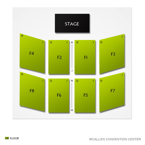 Mcallen Convention Center Seating Chart