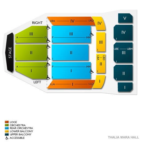 Thalia Mara Hall Tickets And Thalia Mara Hall Seating Chart.