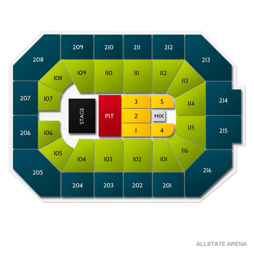 Allstate Arena Tickets 8 Events On Sale Now TicketCity
