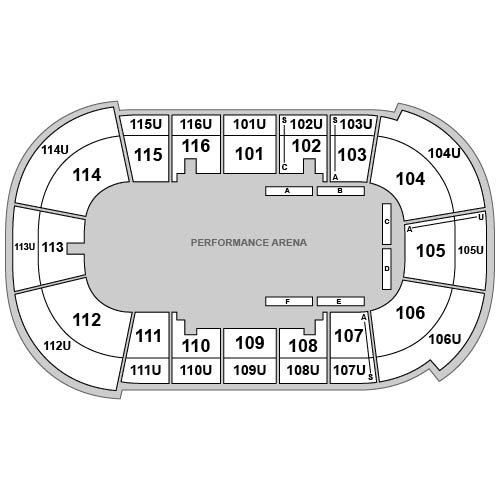 Prospera Place Venue Map