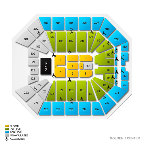 Golden 1 Center, Sacramento | Ticketsonsale