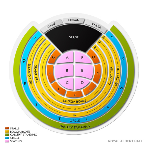 Royal Albert Hall Seating Chart Vivid Seats Royal Albert Hall Seating Chart Vivid Seats