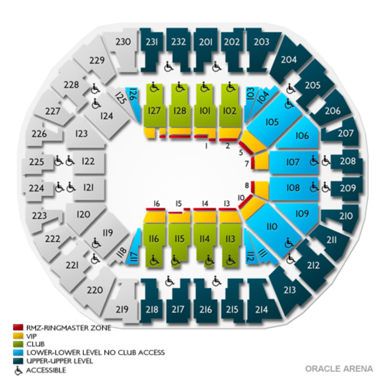 Oakland Arena Tickets 27 Events On Sale Now TicketCity