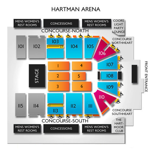 Venue map