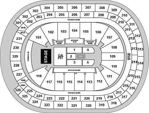 UBS Arena Venue Map