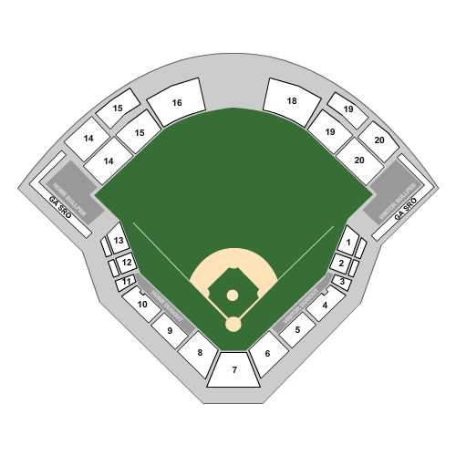 Loves Field Venue Map