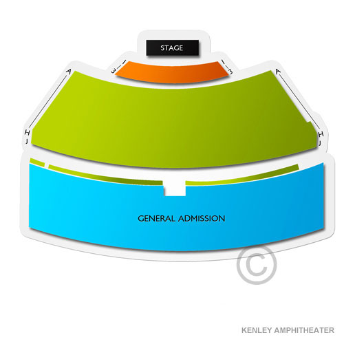Kenley Amphitheater Venue Map