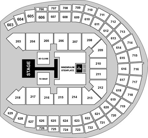 Lanxess Arena Venue Map