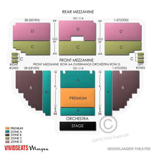 Nederlander Theatre Tickets – Nederlander Theatre Information ...