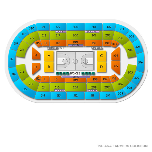 Indiana Farmers Coliseum Seating Chart