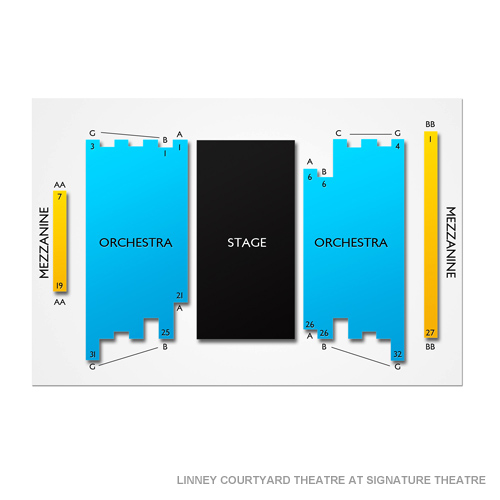Venue seating map