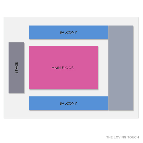 The Loving Touch Venue Map