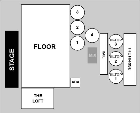 Irving Plaza Venue Map
